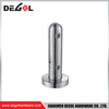 YD103 Soporte base para valla de piscina Cromo satinado Negro