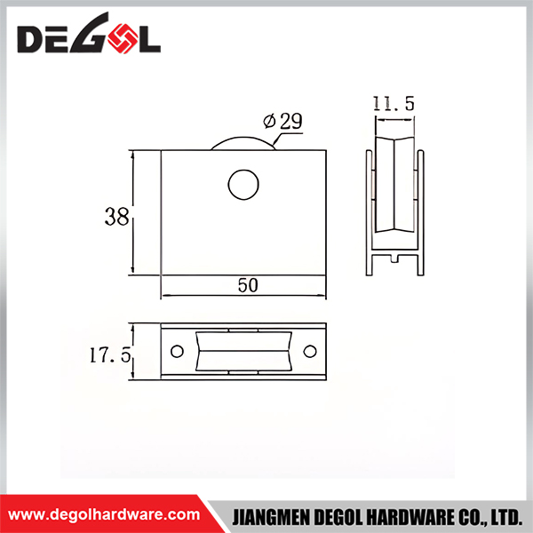 YR-014 polea para puertas y ventanas corredizas 