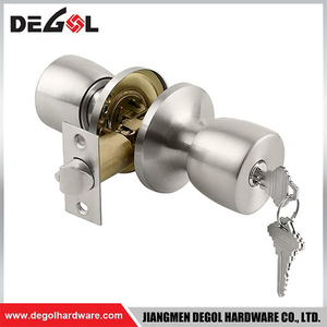 BDL1050 Privacidad Inicio Hardware Producto Ronda Perilla Entrada Puerta Delantera Perillas Interior con Cerradura