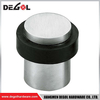 Tope de puerta cilíndrico de acero inoxidable plateado de China 35 * 40 mm 