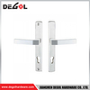 SL1007 Cerradura de puerta corrediza de vidrio de aluminio estrecha de 85 mm con contraseña impermeable para exteriores con aplicación TTlock manija de puerta de doble cara 