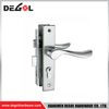 Cerradura de puerta corrediza de vidrio de aluminio SL1014, estrecha, 85 mm, contraseña, impermeable, para exteriores, con aplicación TTlock, puerta lateral doble 