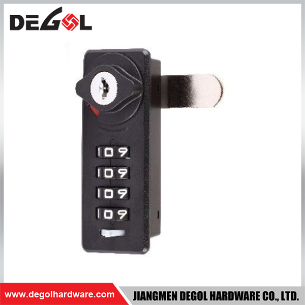 DL0061 Hardware para muebles Cerradura Passward Cerradura de cajón de montaje lateral con llave