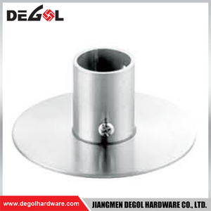 Riel de guardarropa de tubo colgante de muebles de acero WF1027 con brida para organización y estética