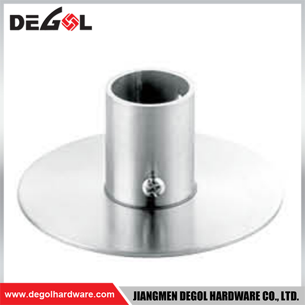 Riel de guardarropa de tubo colgante de muebles de acero WF1027 con brida para organización y estética