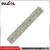 Estructura estable perforada de la bisagra del piano del acero inoxidable para las puertas del equipo industrial