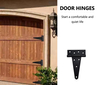 Bisagra T de grado industrial para puerta de entrada de jardín resistente