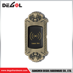 SML161 Manija de puerta de aleación de zinc Cerradura inteligente Negro mate / Plata satinada