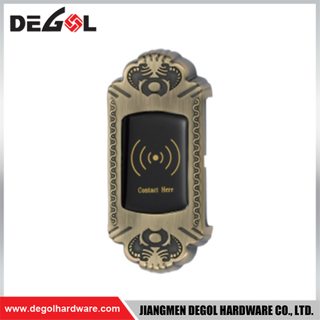 SML161 Manija de puerta de aleación de zinc Cerradura inteligente Negro mate / Plata satinada