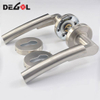 Manijas de puerta de latón interiores de acero inoxidable baratas pvd