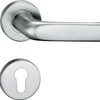 Manija de puerta de aluminio europea, manija de puerta moderna, manija de puerta de palanca