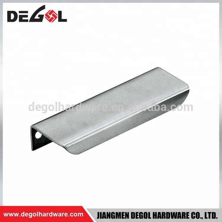 Tirador de cajón de gabinete de cocina de dormitorio de acero inoxidable simple estilo americano