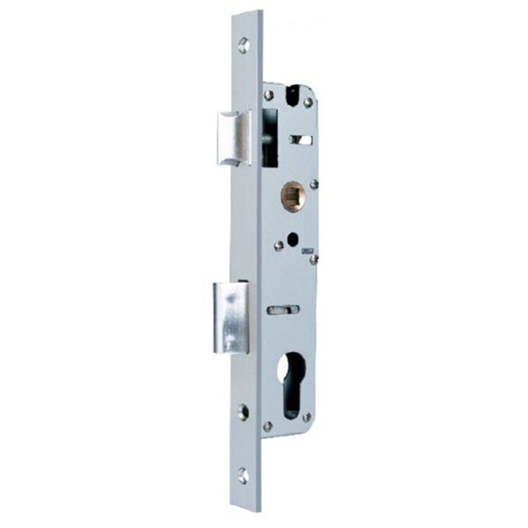 CC2585 mm; Cuerpo de cerradura de perno de puerta doble de acero inoxidable plateado suministrado en China