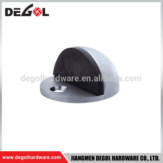 Tope de puerta de medio domo de acero inoxidable