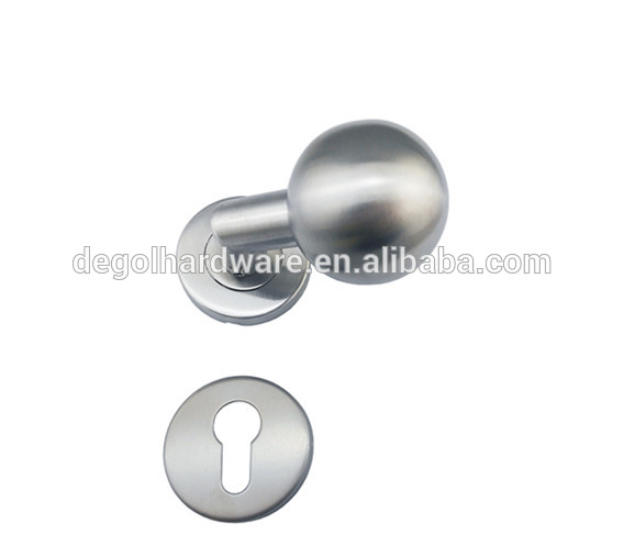 Nuevo juego de cerradura de palanca cilíndrica redonda de doble aleación de zinc moderna