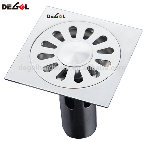 Drenaje moderno anti-olor desagüe baño ducha de acero inoxidable desagües