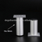 Venta caliente cilindro elegante aluminio muebles pata para mesa de vidrio
