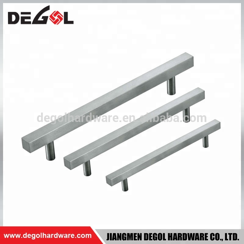 Tirador de muebles de acero inoxidable con barra en T con mejores ventas tirador de cocina