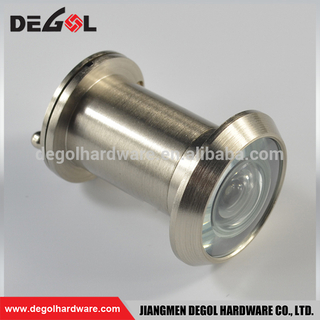 Lupa de 220 grados de aleación de zinc visor de puerta mirilla lente de vidrio