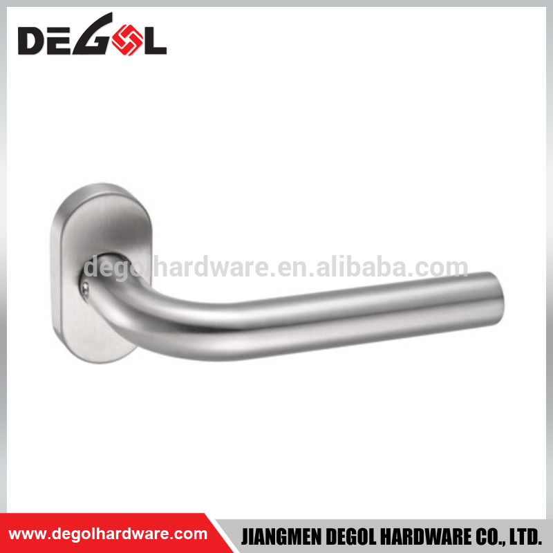 Manija de palanca de acero inoxidable Puertas de entrada Manija de puerta de palanca