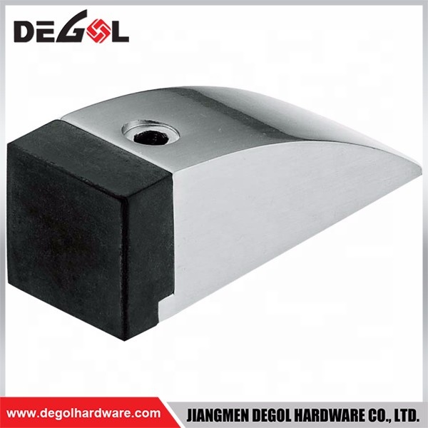 Tapón de puerta de acero inoxidable elegante de diferentes tipos con goma