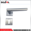 Manija de puerta europea, cerradura de acero inoxidable 304, manija de puerta moderna, manija de palanca de puerta