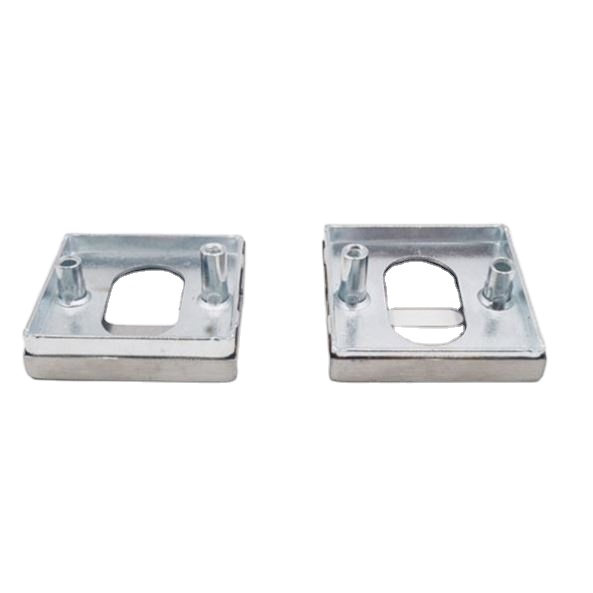 Manija de puerta de cubierta cuadrada de acero inoxidable