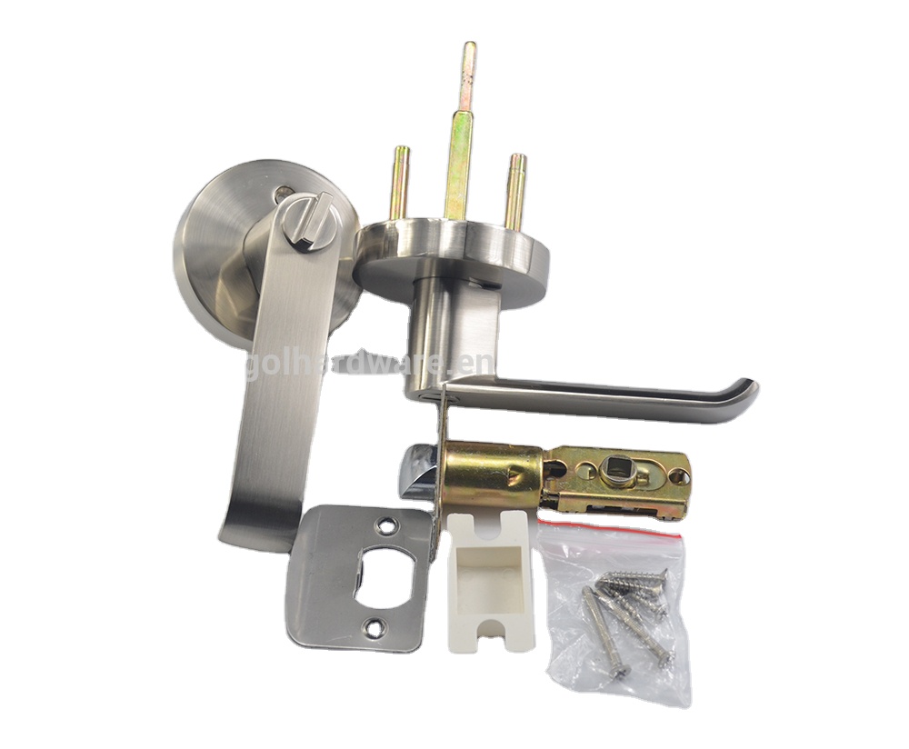 Manijas de las puertas del hotel manijas y cerraduras de las puertas resistentes al fuego de doble manija