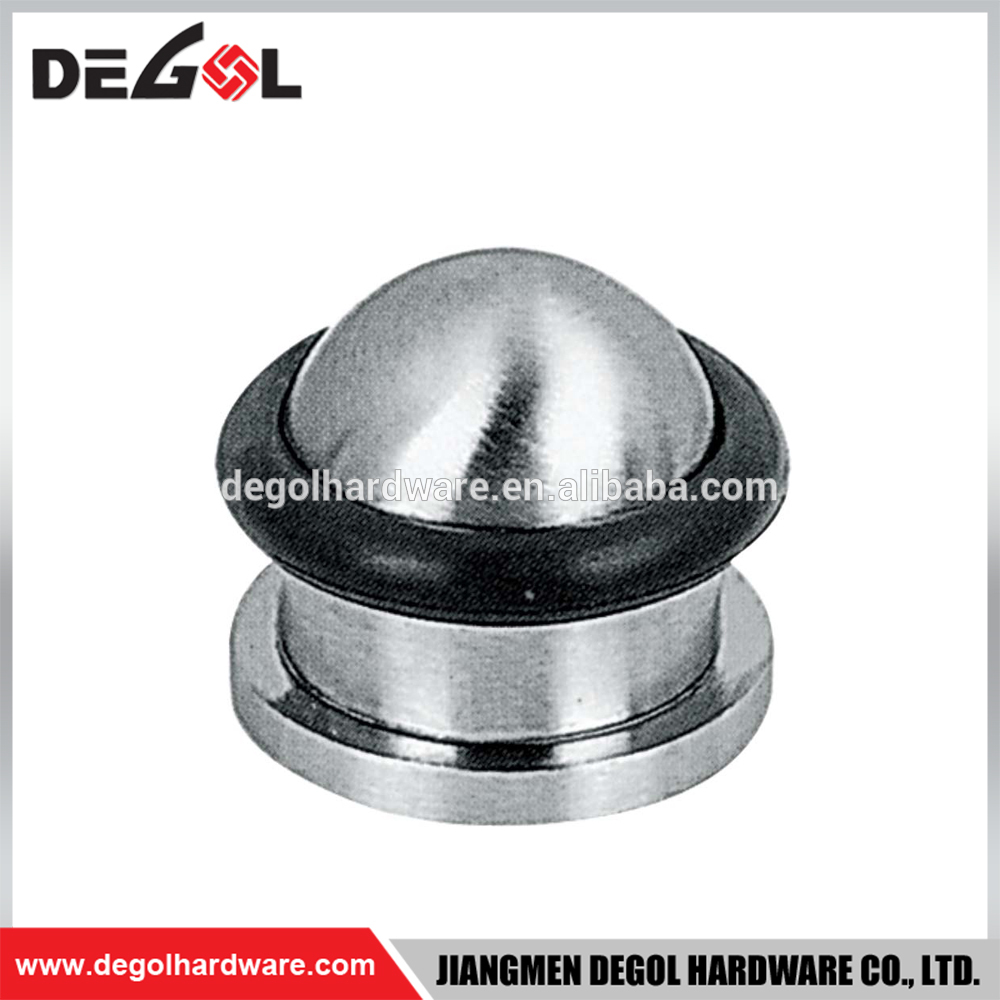 Tapón de puerta de goma de acero inoxidable de buena calidad de bajo precio de fábrica de China para puerta corredera