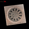 Rejilla de drenaje de piso de acero inoxidable de metal de garaje de silicona de alta calidad