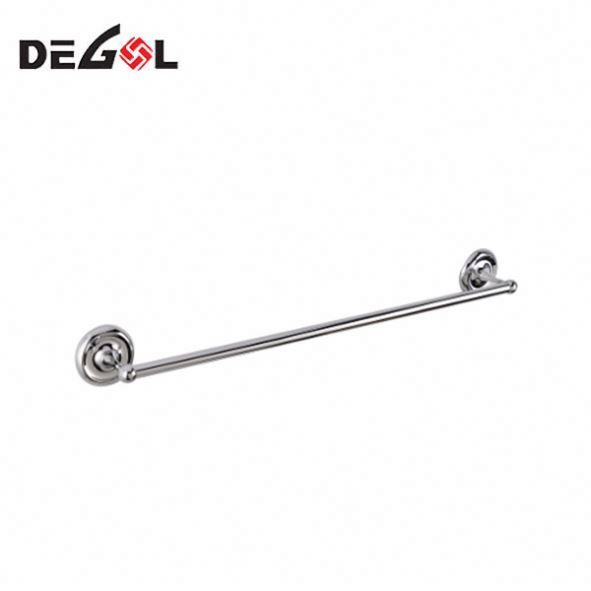 Barra de toalla de accesorios de baño de acero inoxidable extraíble barato