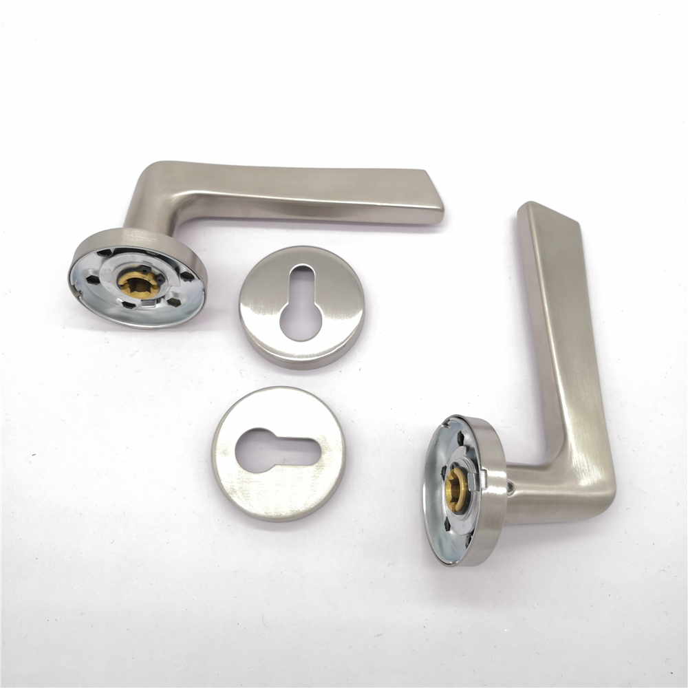 Tirador de puerta interior de doble cara con mejores ventas zamak