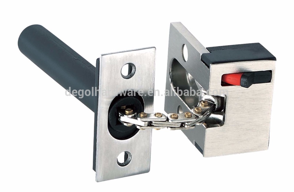 Cerradura de cadena de seguridad de puerta al por mayor de China aleación de zinc cadena de puerta oculta