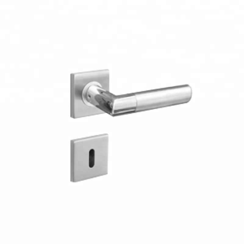 Manijas de puerta cuadradas internas de acero inoxidable de nuevo estilo