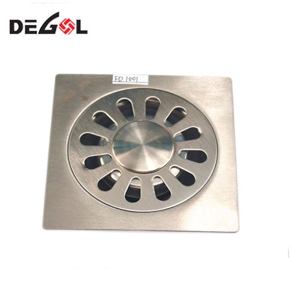 Nueva rejilla de desagüe de piso de acero inoxidable Scupper