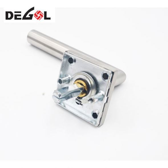 Tirador de puerta con pie Cromo Hardware de puerta Tiradores y cerraduras