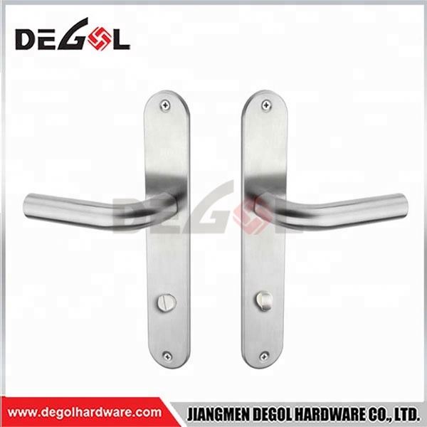 Manija sólida de la puerta del cromo del acero inoxidable del fabricante de China