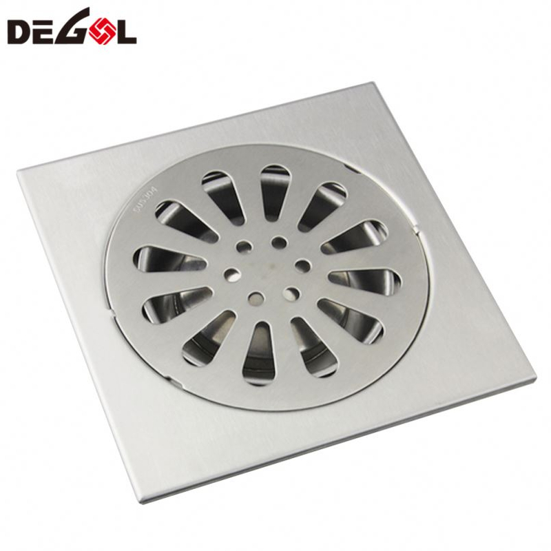 Tirador de puerta con pasador Ideal para garaje Metal Rejilla de drenaje de piso de acero inoxidable
