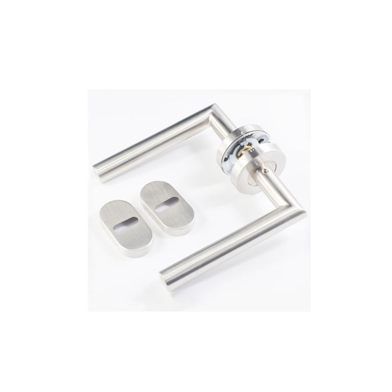 Palancas y manijas de hardware de la puerta del apartamento de palanca sólida de acero inoxidable del proveedor de China