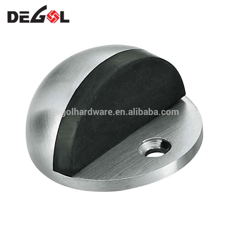 China Degol hardware precio de fábrica de alta calidad de acero inoxidable 304 tapón de puerta montado en el piso