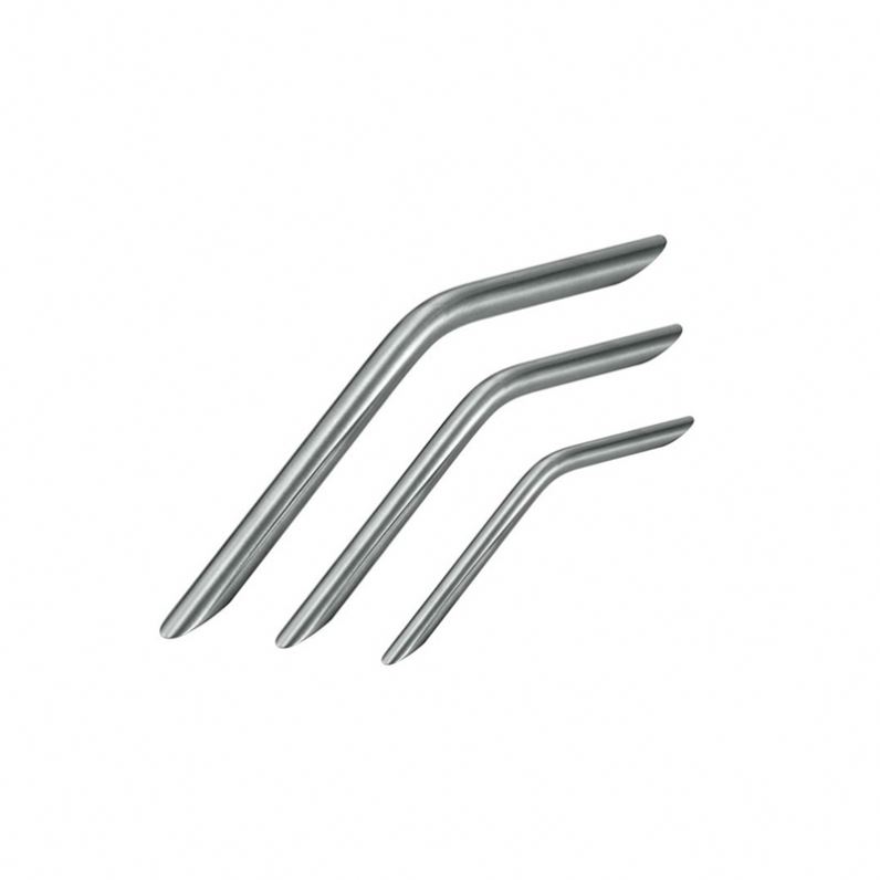 Muebles de níquel de lujo manejar euro cocina gabinete manijas largas