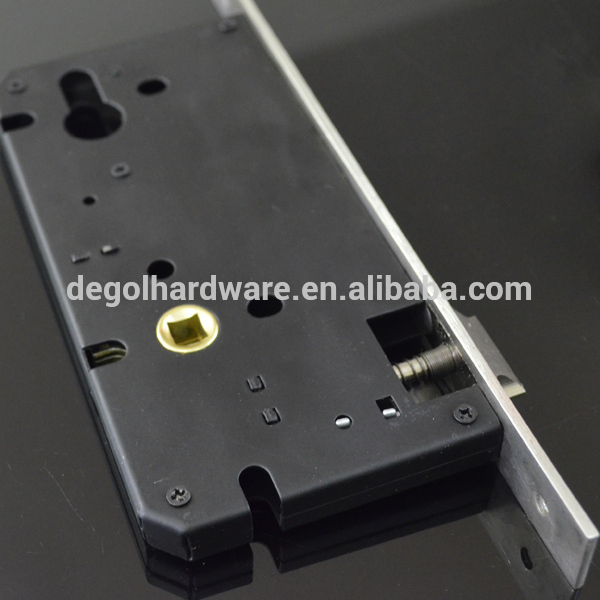 Venta caliente de acero inoxidable estándar europeo de alta seguridad 6085 cerradura de mortaja pesada