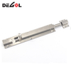 Pernos deslizantes de acero inoxidable plateados de 4 pulgadas, pernos de puerta de seguridad