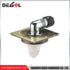 XG-440BC3 Desagüe de piso de latón antiguo cian de 4,0 mm de espesor para baño y cocina