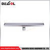 XG-T68 trefilado 304 acero inoxidable sigiloso drenaje de piso de 2,0 mm de espesor para baño cocina