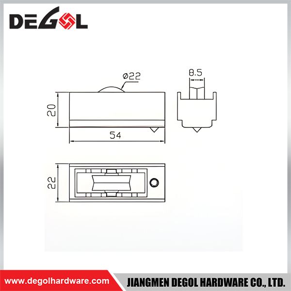 Polea para puertas y ventanas correderas YR-020A 