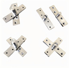Bisagras de puerta con bisagra pivotante de acero inoxidable que ajustan las bisagras de la puerta