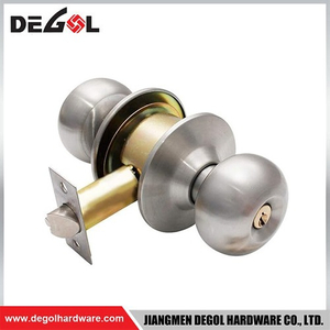 BDL1049 Producto de hardware para el hogar de privacidad, perilla redonda, perillas de puerta delantera de entrada, Interior con cerradura