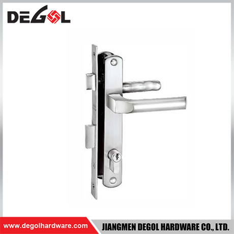 Cerradura de puerta corrediza de vidrio de aluminio SL1012, estrecha, 85 mm, contraseña, impermeable, para exteriores, con aplicación TTlock, puerta lateral doble 