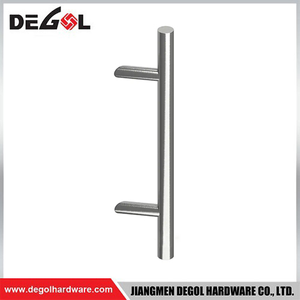 Manija de puerta de cristal del tirón interior del acero inoxidable de los accesorios modernos del cuarto de baño DP1030